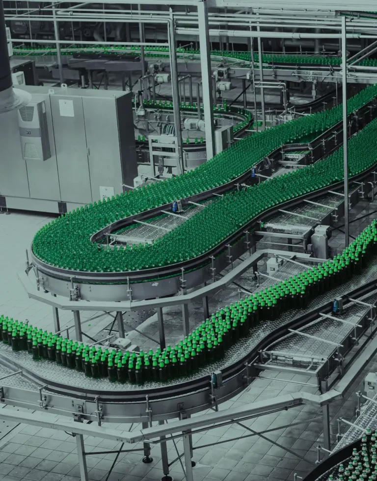 A bottleing production line